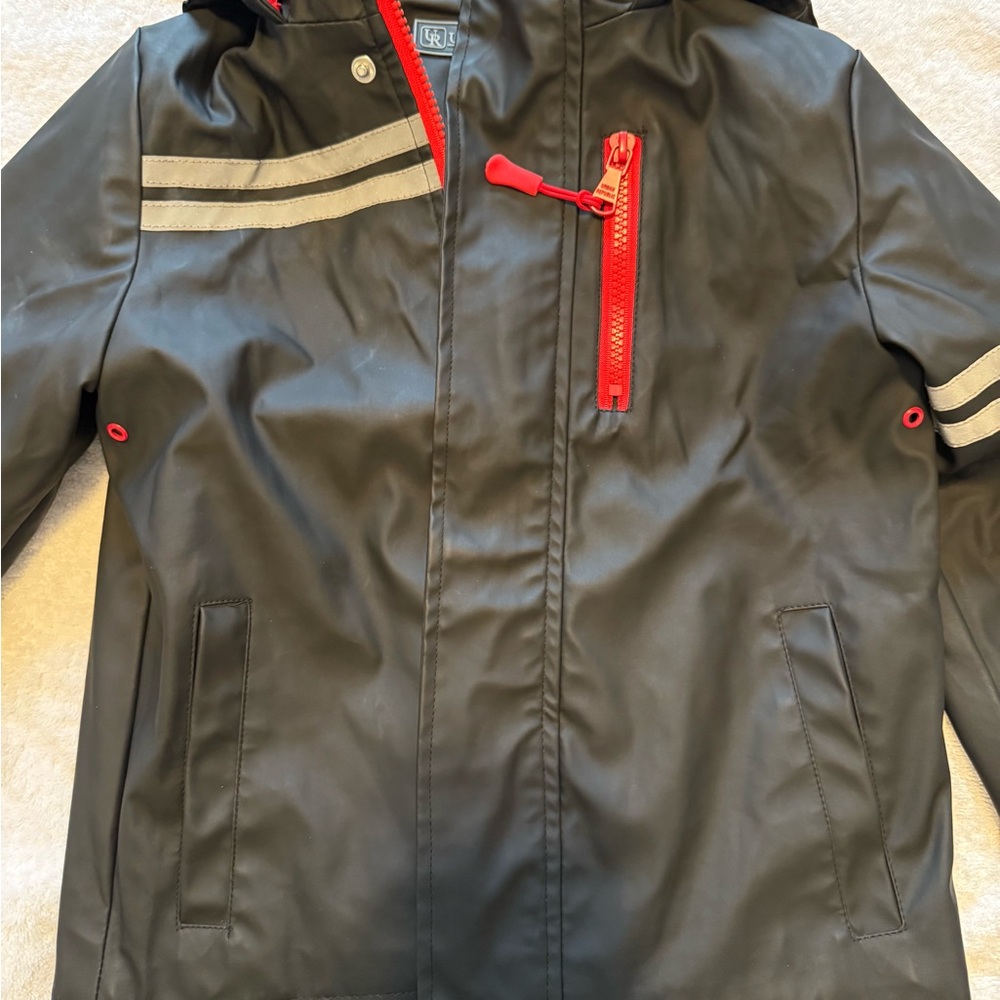 Urban Republic Kids Raincoat with Red Accents